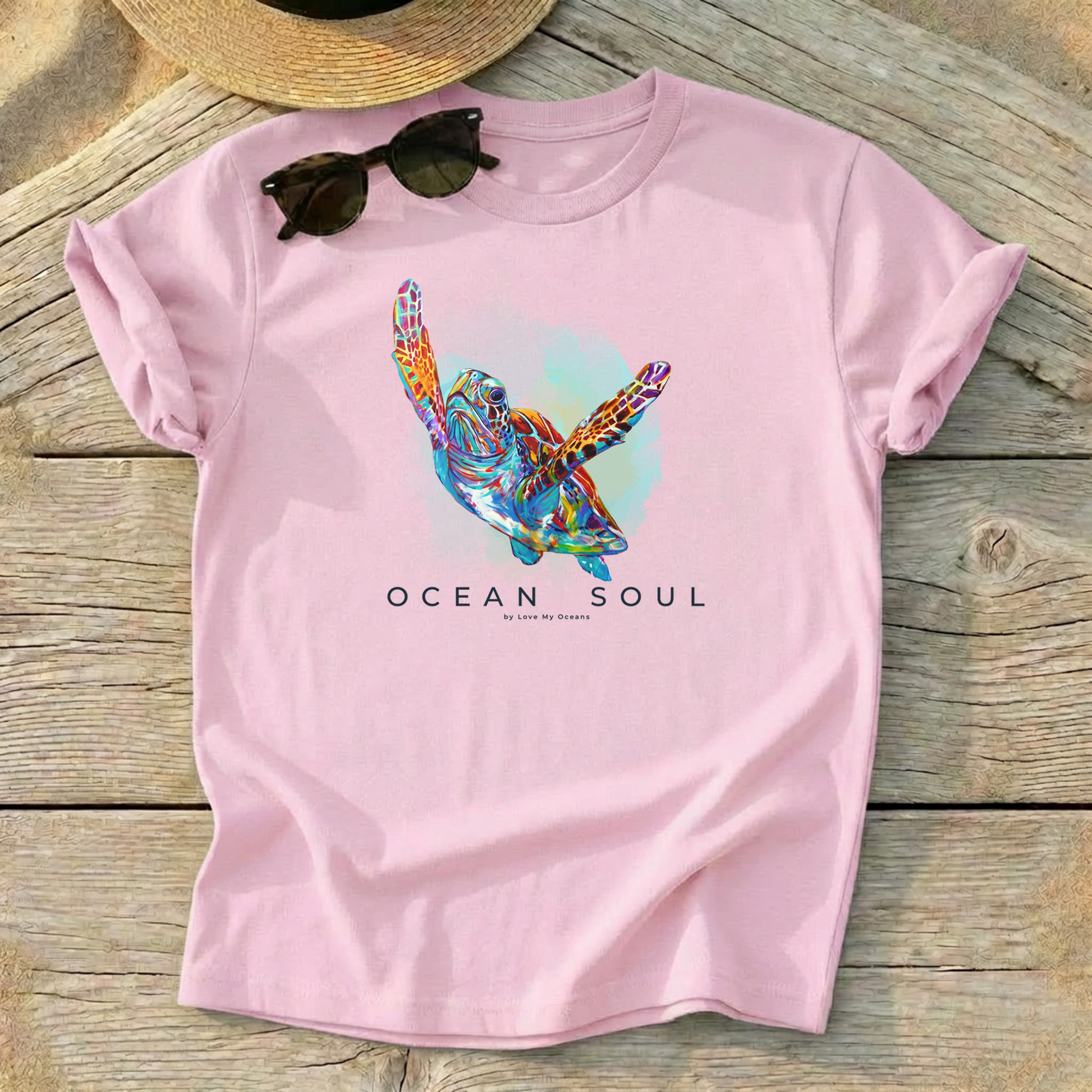 Ocean Soul – Sea Turtle Tee - Love My Oceans T-Shirt