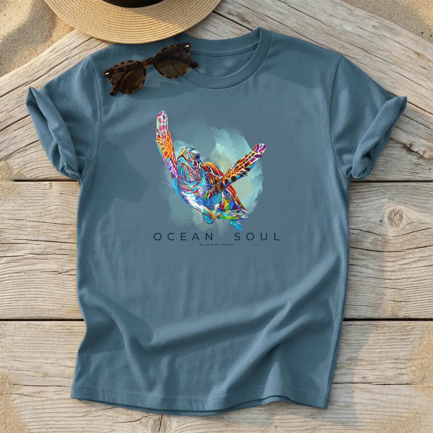 Ocean Soul – Sea Turtle Tee - Love My Oceans T-Shirt