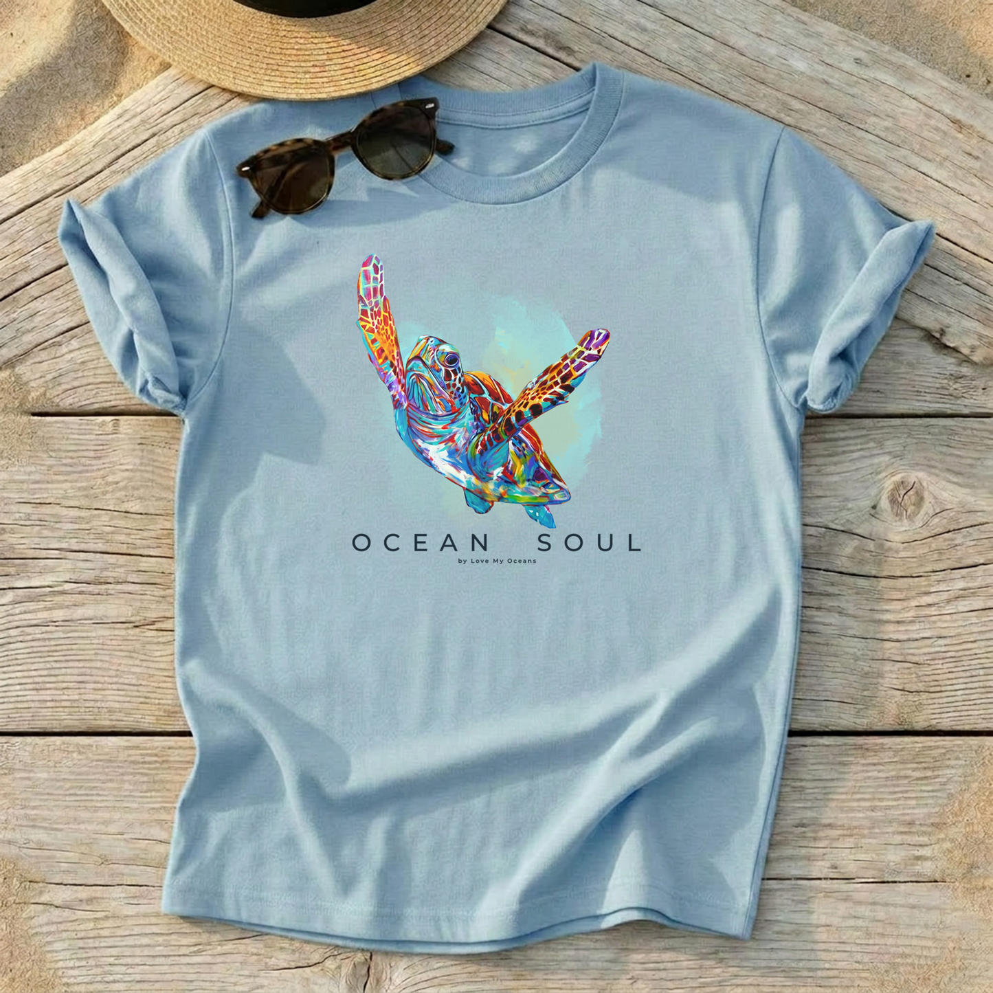 Ocean Soul – Sea Turtle Tee - Love My Oceans T-Shirt