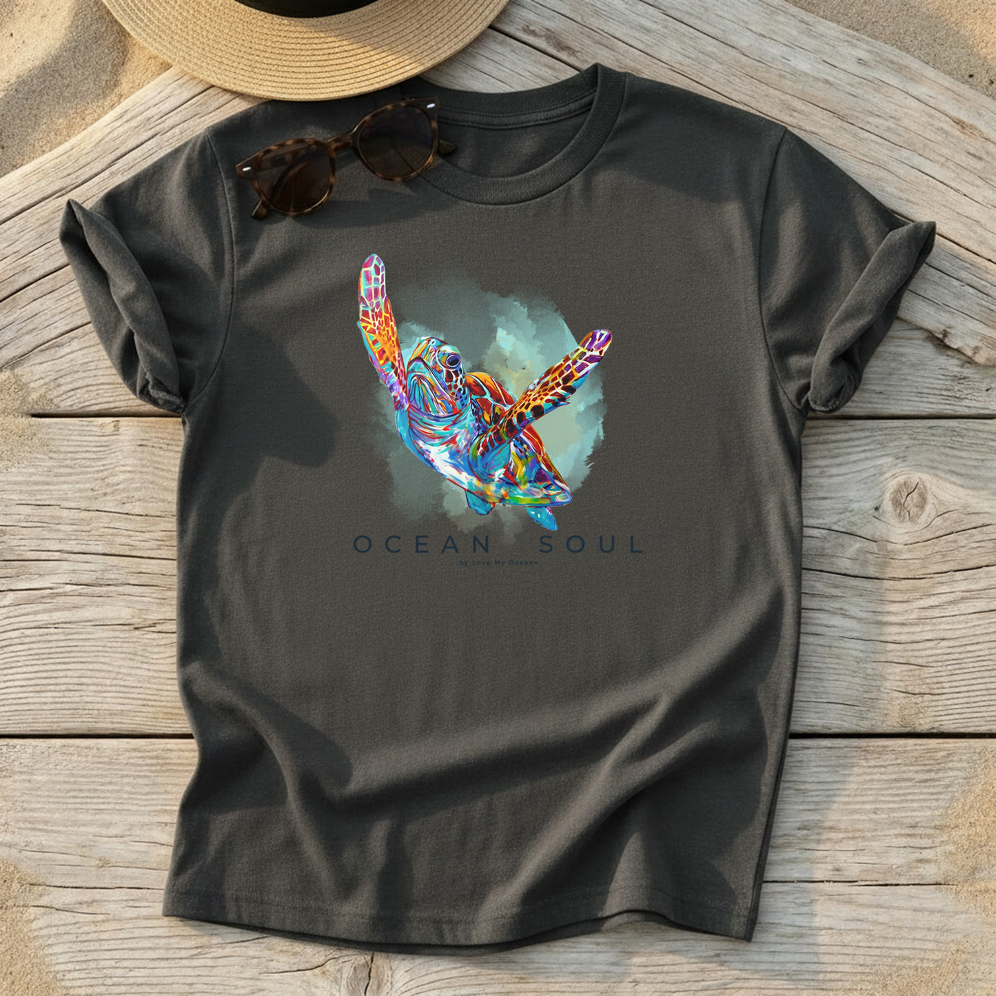Ocean Soul – Sea Turtle Tee - Love My Oceans T-Shirt