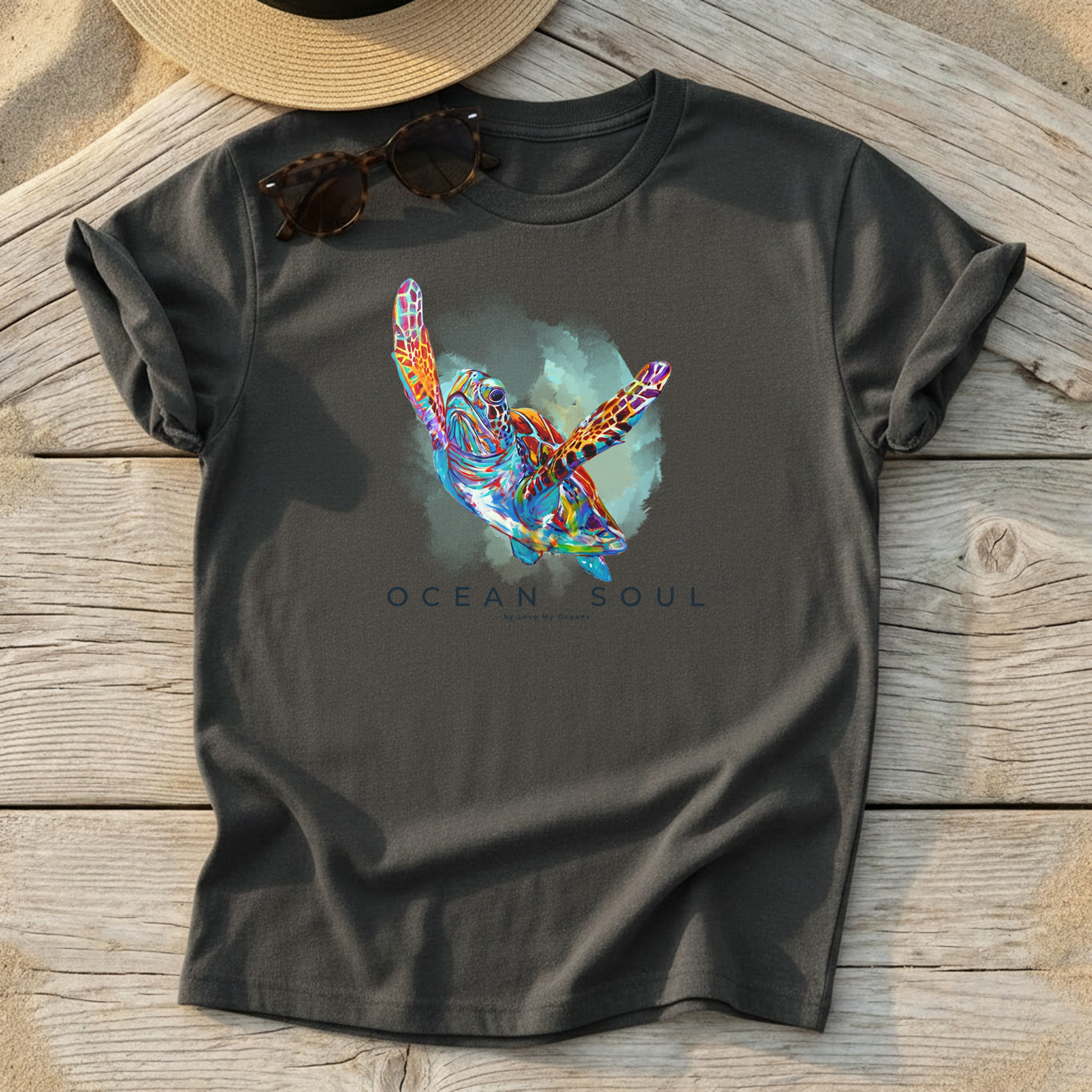 Ocean Soul – Sea Turtle Tee - Love My Oceans T-Shirt