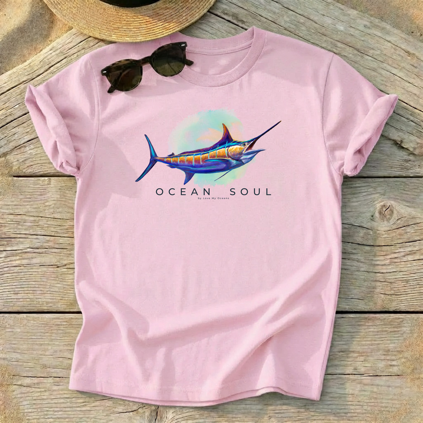 Ocean Soul - Blue Marlin Tee
