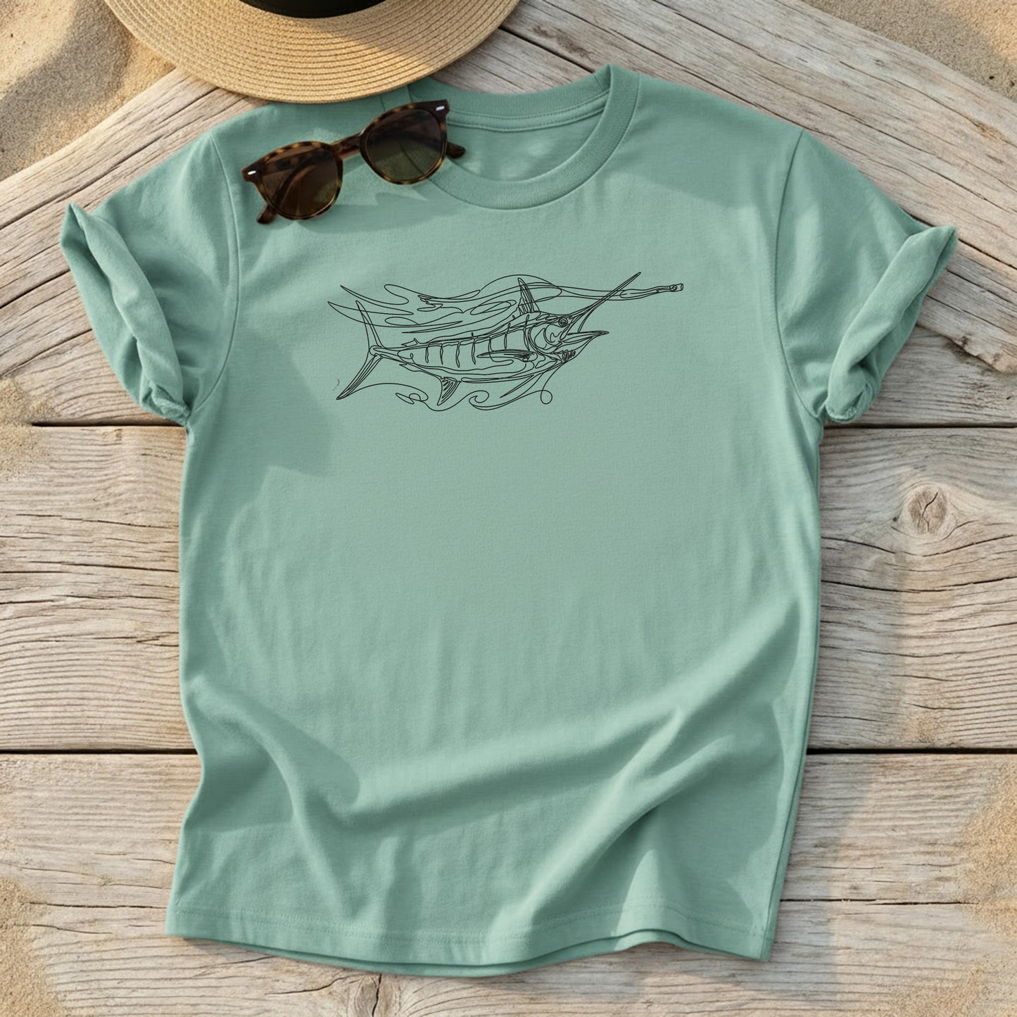 Blue Marlin - Sketchy Tee