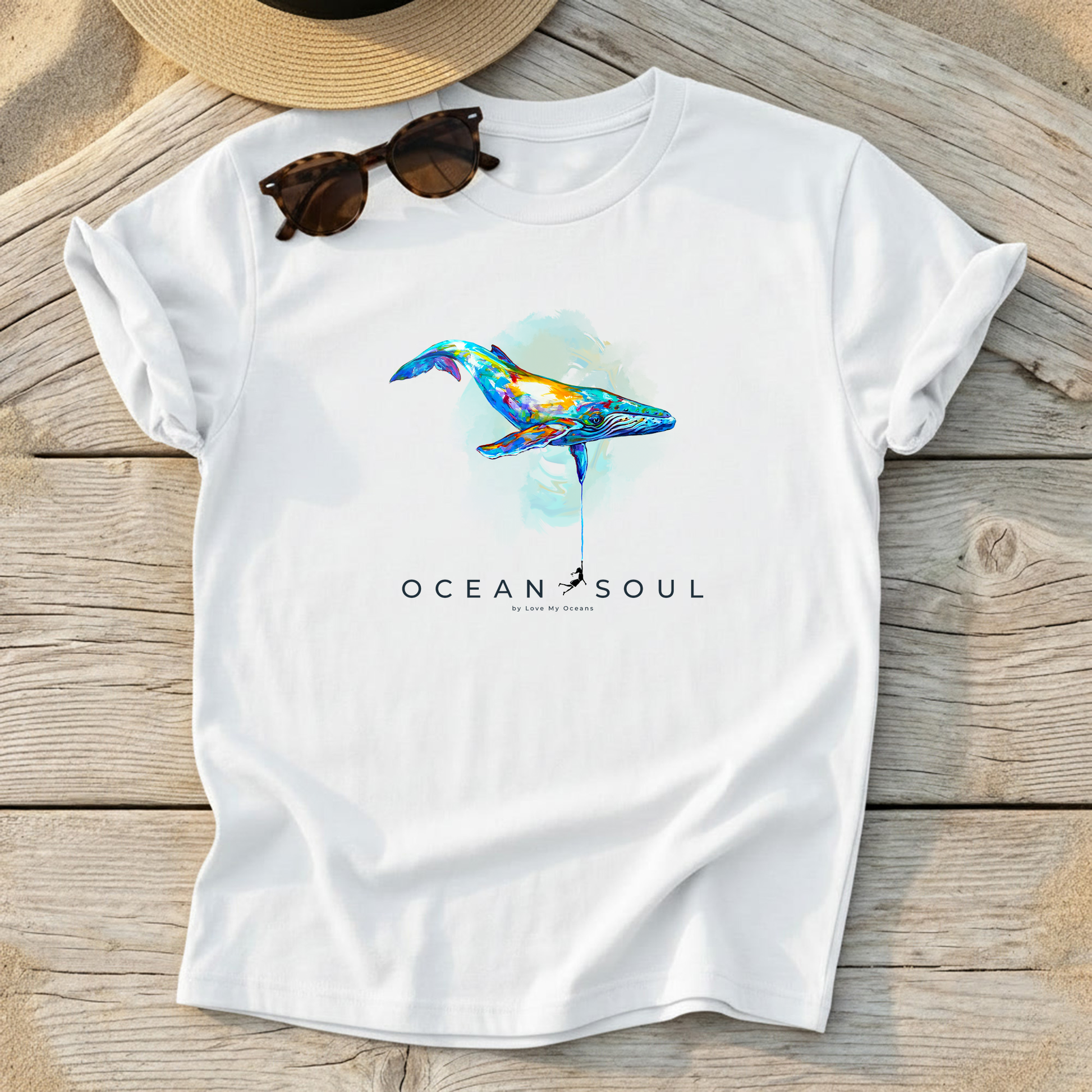 By a Thread – Ocean Soul Right Whale Tee - Love My Oceans T-Shirt