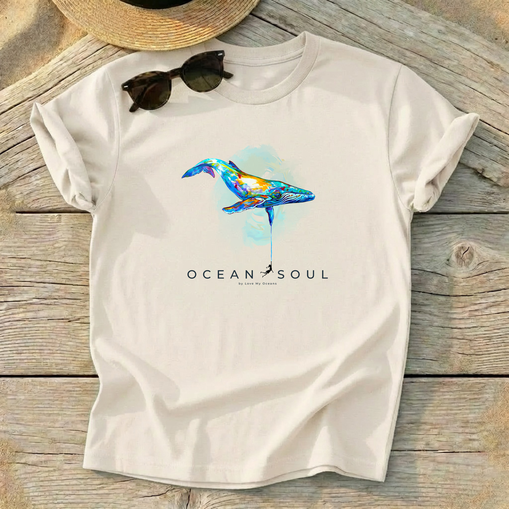 By a Thread – Ocean Soul Right Whale Tee - Love My Oceans T-Shirt