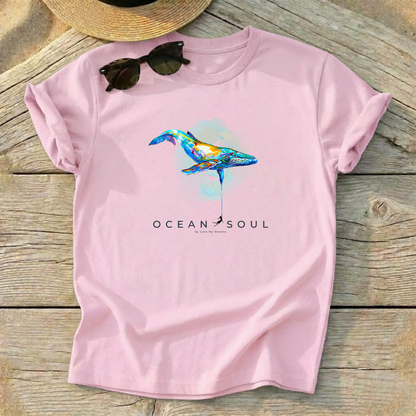By a Thread – Ocean Soul Right Whale Tee - Love My Oceans T-Shirt
