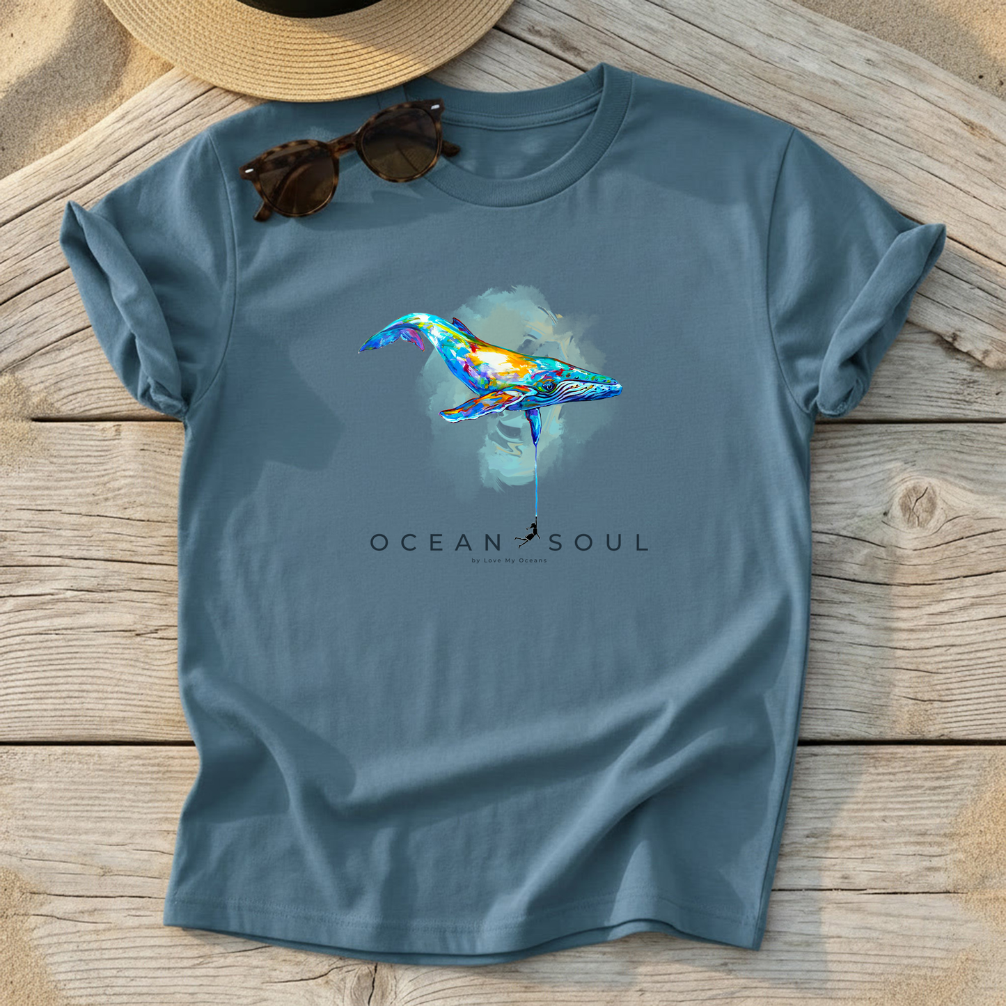By a Thread – Ocean Soul Right Whale Tee - Love My Oceans T-Shirt