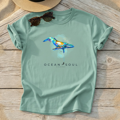 By a Thread – Ocean Soul Right Whale Tee - Love My Oceans T-Shirt