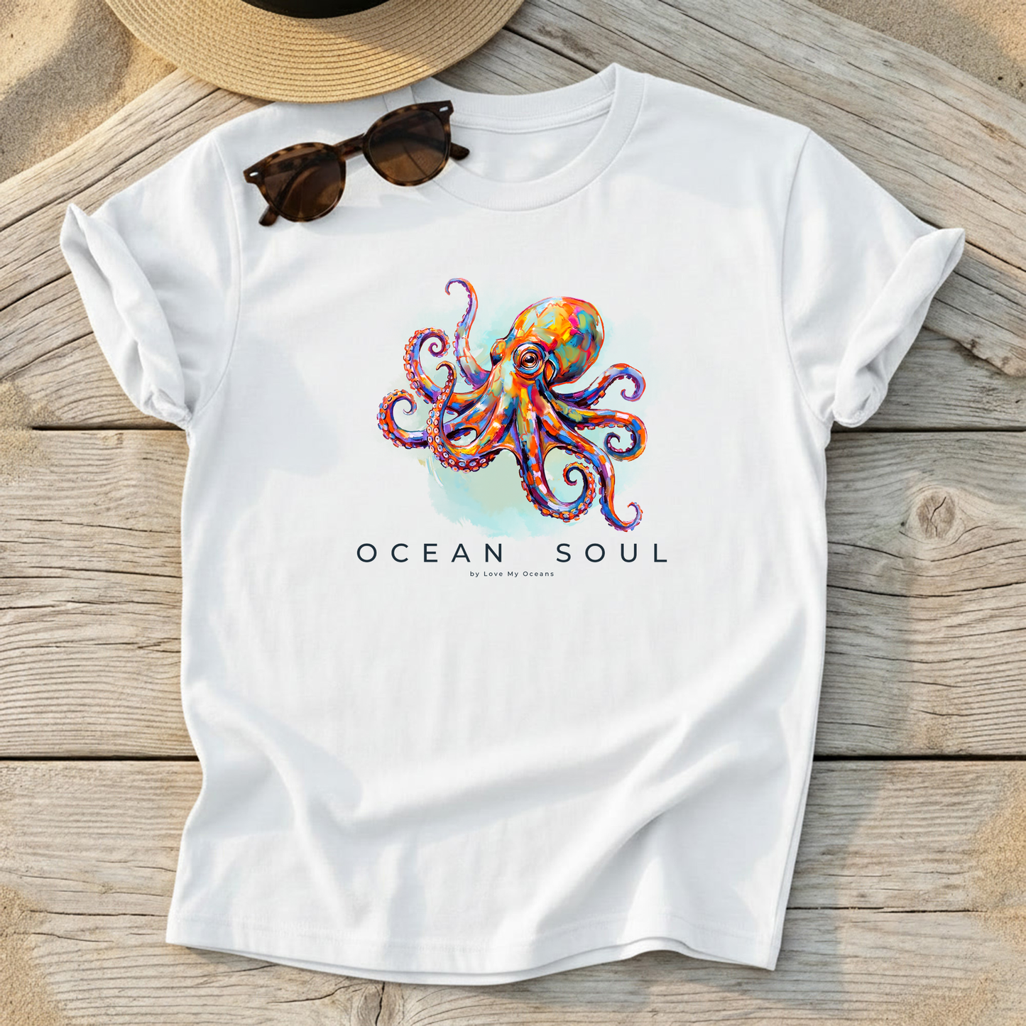 Ocean Soul Octopus Tee - Love My Oceans T-Shirt