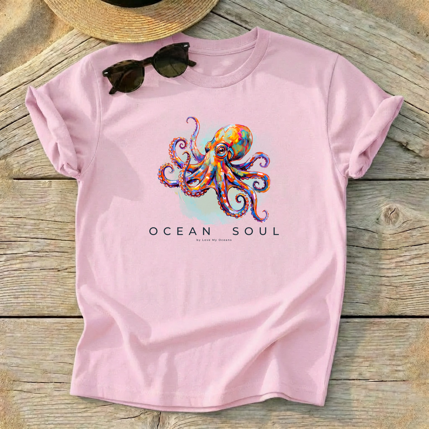Ocean Soul Octopus Tee - Love My Oceans T-Shirt