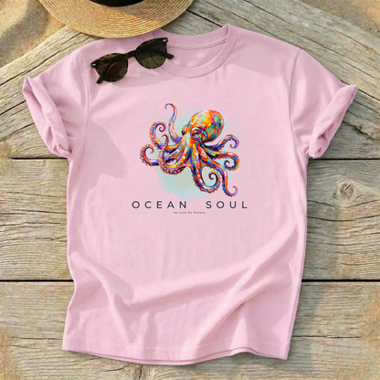 Ocean Soul Octopus Tee - Love My Oceans T-Shirt