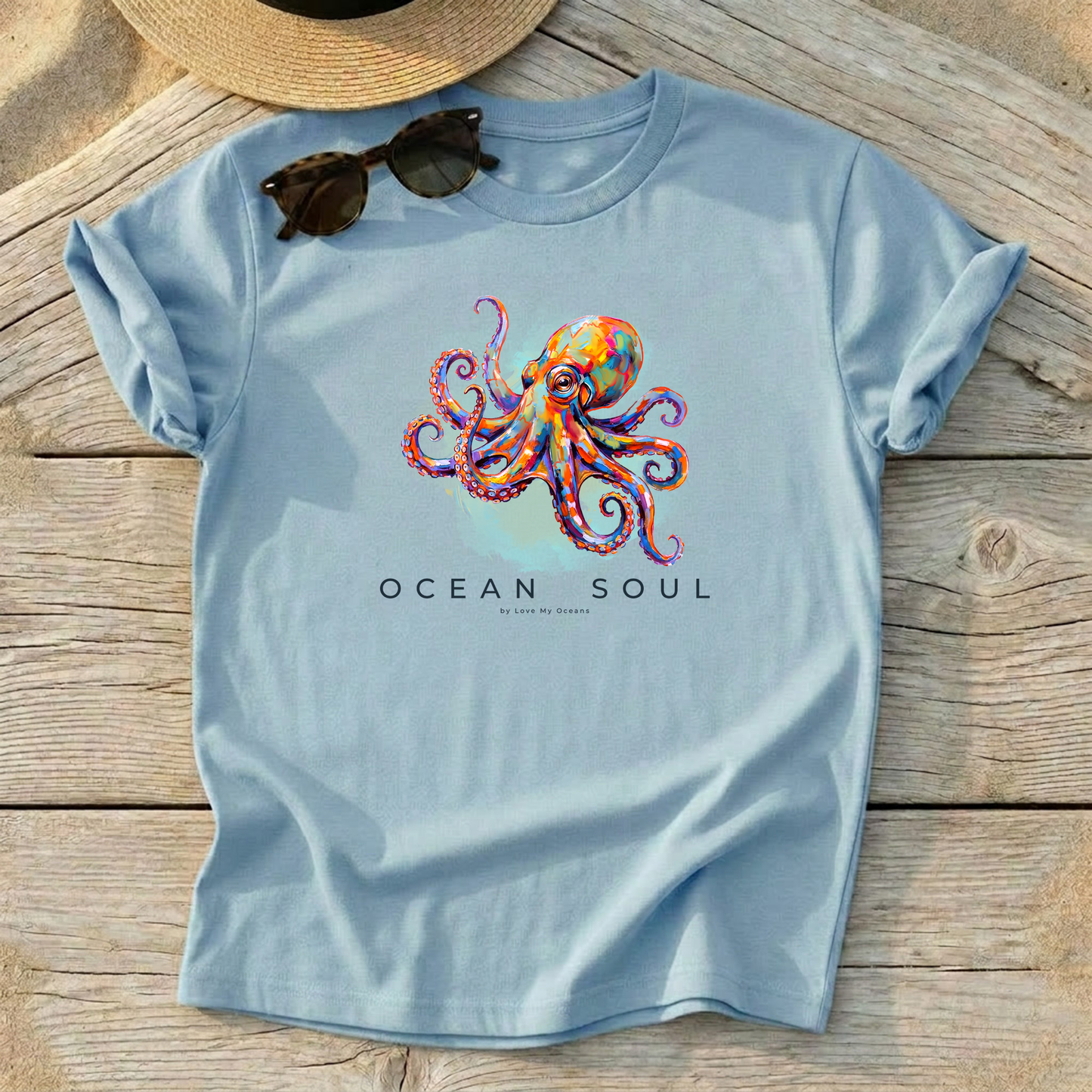 Ocean Soul Octopus Tee - Love My Oceans T-Shirt