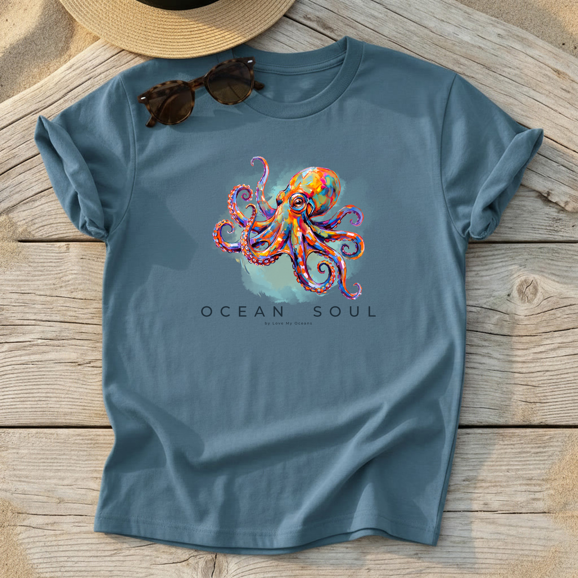 Ocean Soul Octopus Tee - Love My Oceans T-Shirt