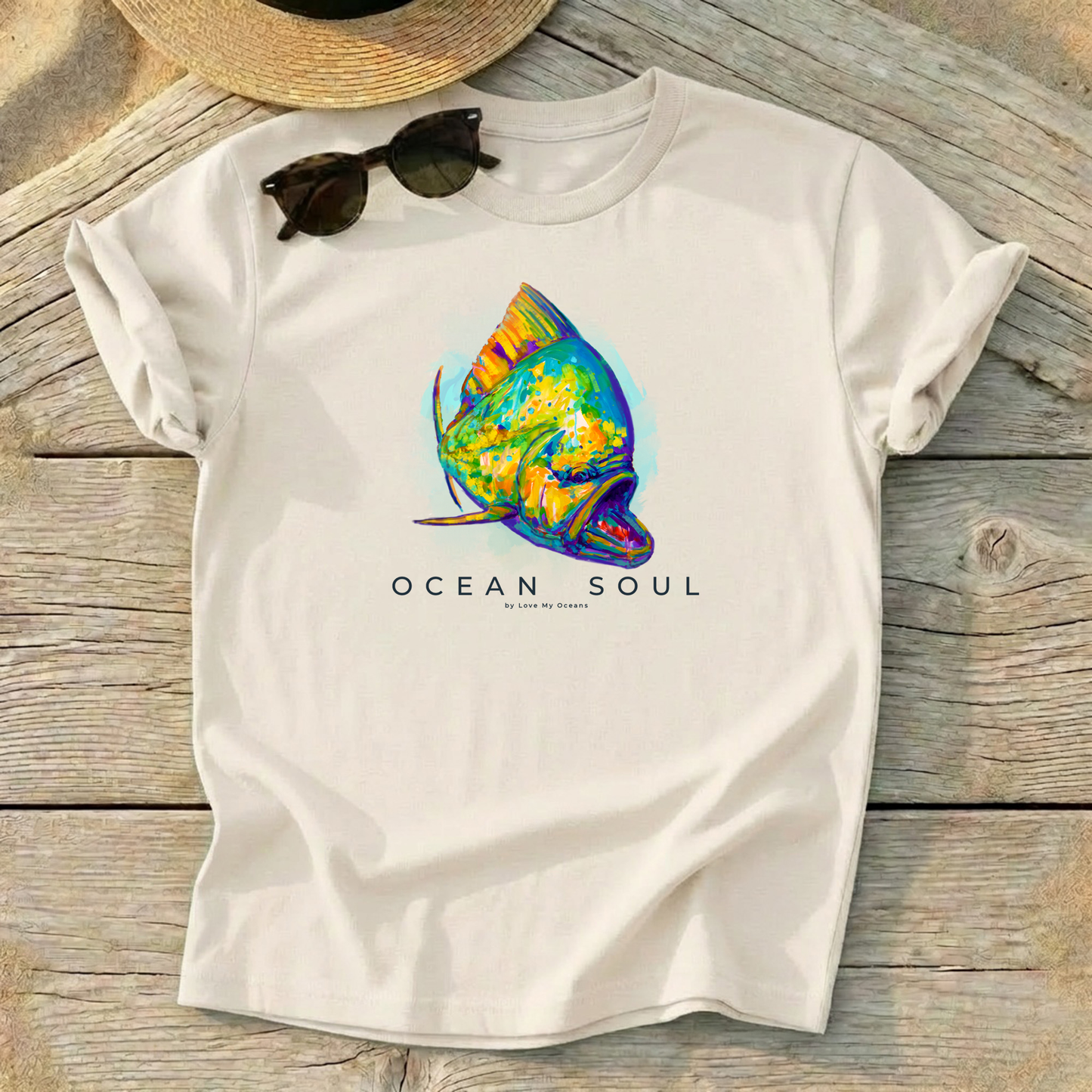 Ocean Soul Mahi Mahi Tee - Love My Oceans T-Shirt