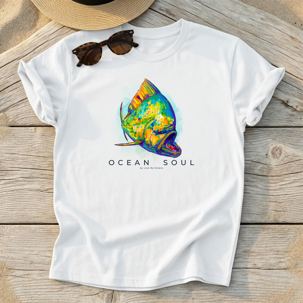 Ocean Soul Mahi Mahi Tee - Love My Oceans T-Shirt