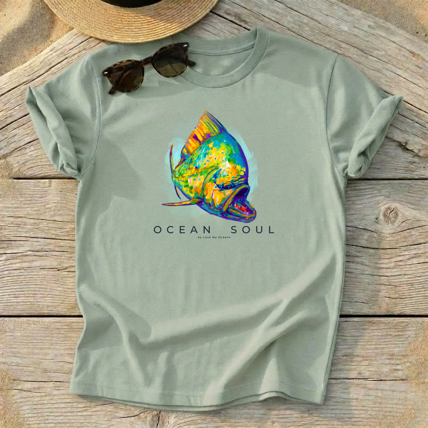Ocean Soul Mahi Mahi Tee - Love My Oceans T-Shirt