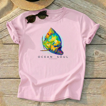 Ocean Soul Mahi Mahi Tee - Love My Oceans T-Shirt