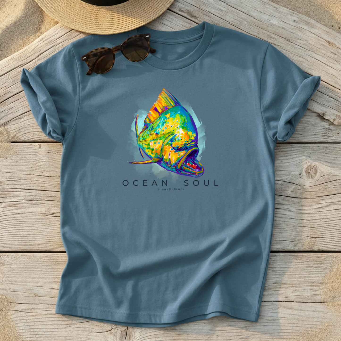 Ocean Soul Mahi Mahi Tee - Love My Oceans T-Shirt