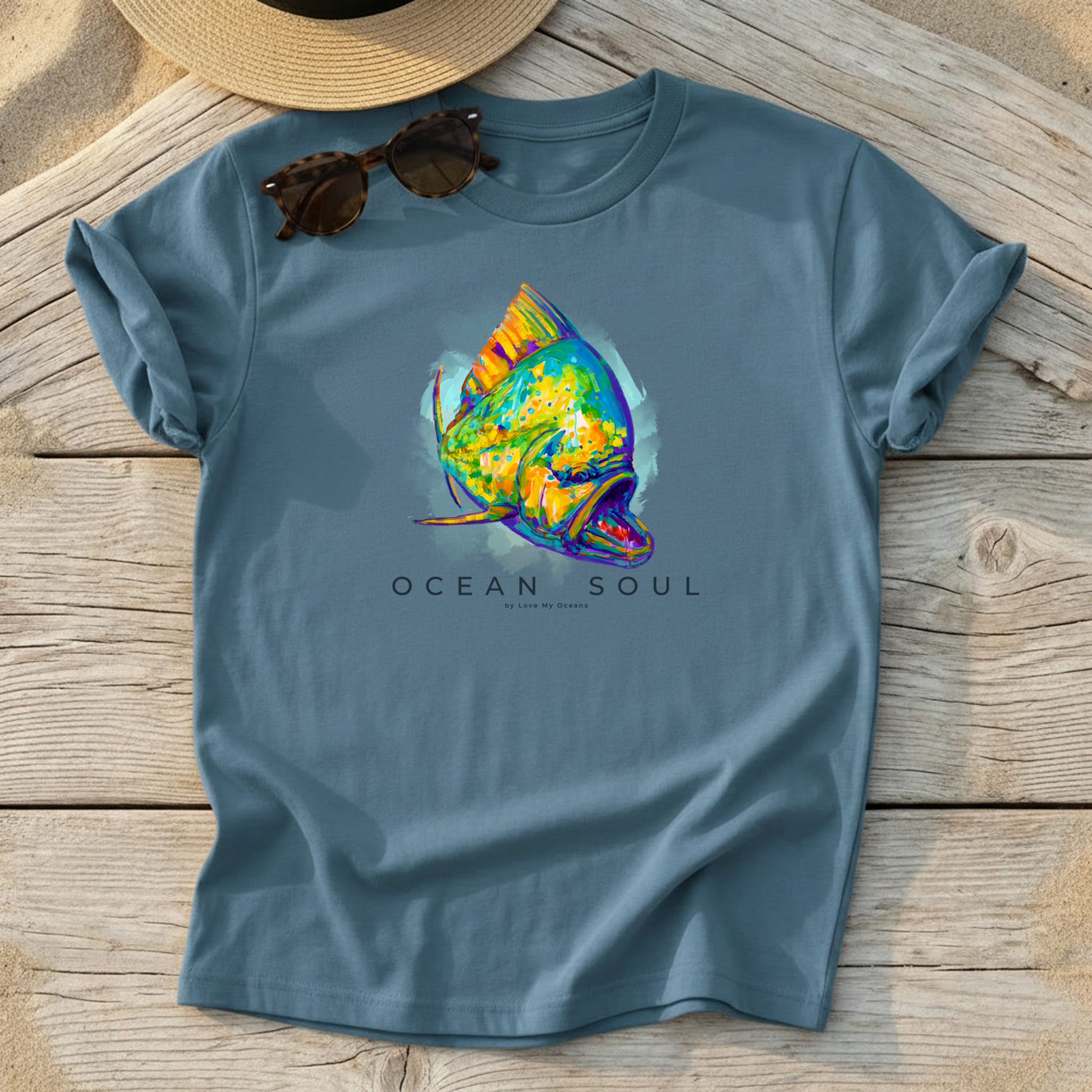 Ocean Soul Mahi Mahi Tee - Love My Oceans T-Shirt