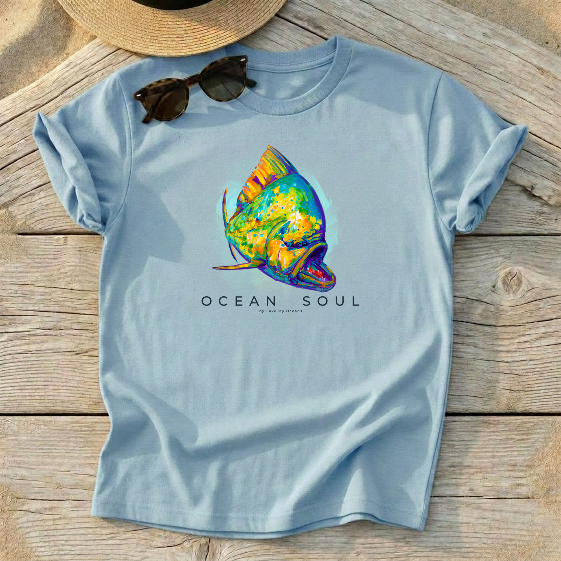 Ocean Soul Mahi Mahi Tee - Love My Oceans T-Shirt