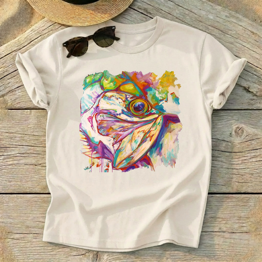 Tarpon Dreams Art Tee — tarpon fishing shirt, saltwater flats apparel, Love My Oceans