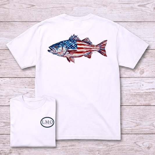Old Glory Striper Heritage Tee