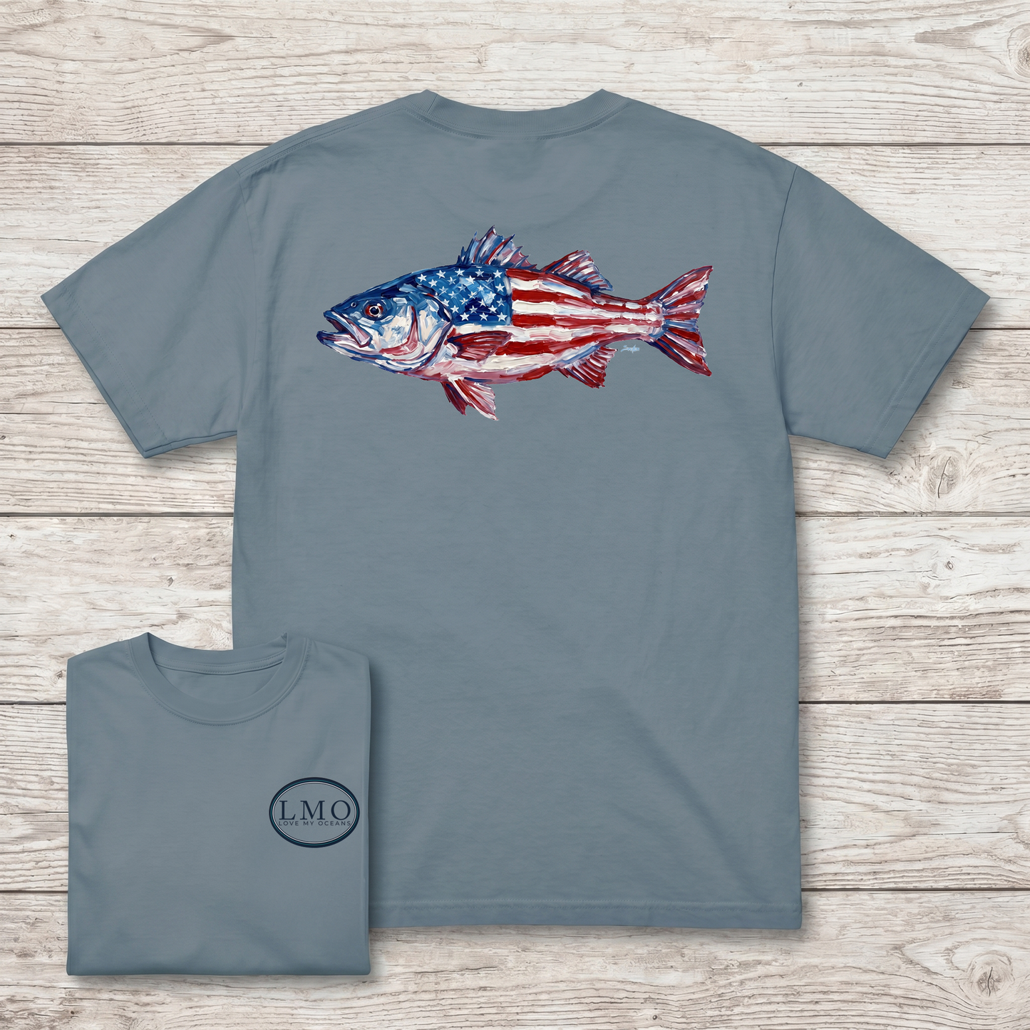 Old Glory Striper Heritage Tee