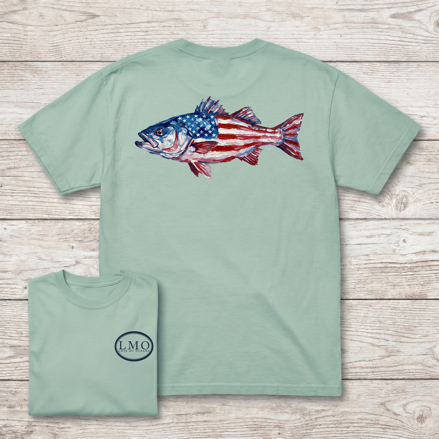Old Glory Striper Heritage Tee