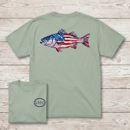 Old Glory Striper Heritage Tee