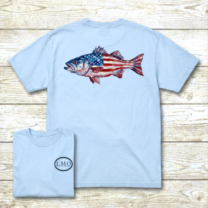 Old Glory Striper Heritage Tee