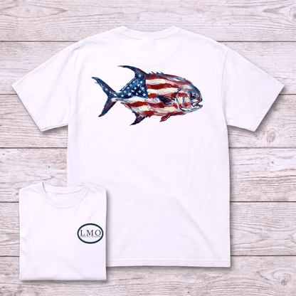 Old Glory Permit Heritage Tee