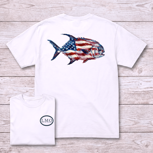 Old Glory Permit Heritage Tee