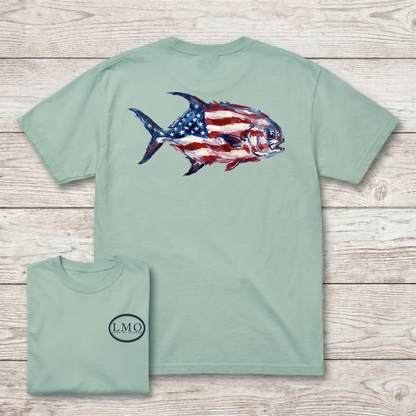 Old Glory Permit Heritage Tee