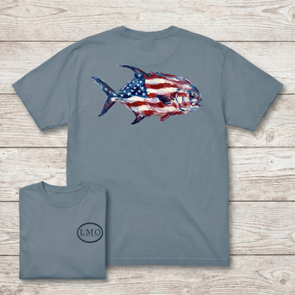Old Glory Permit Heritage Tee