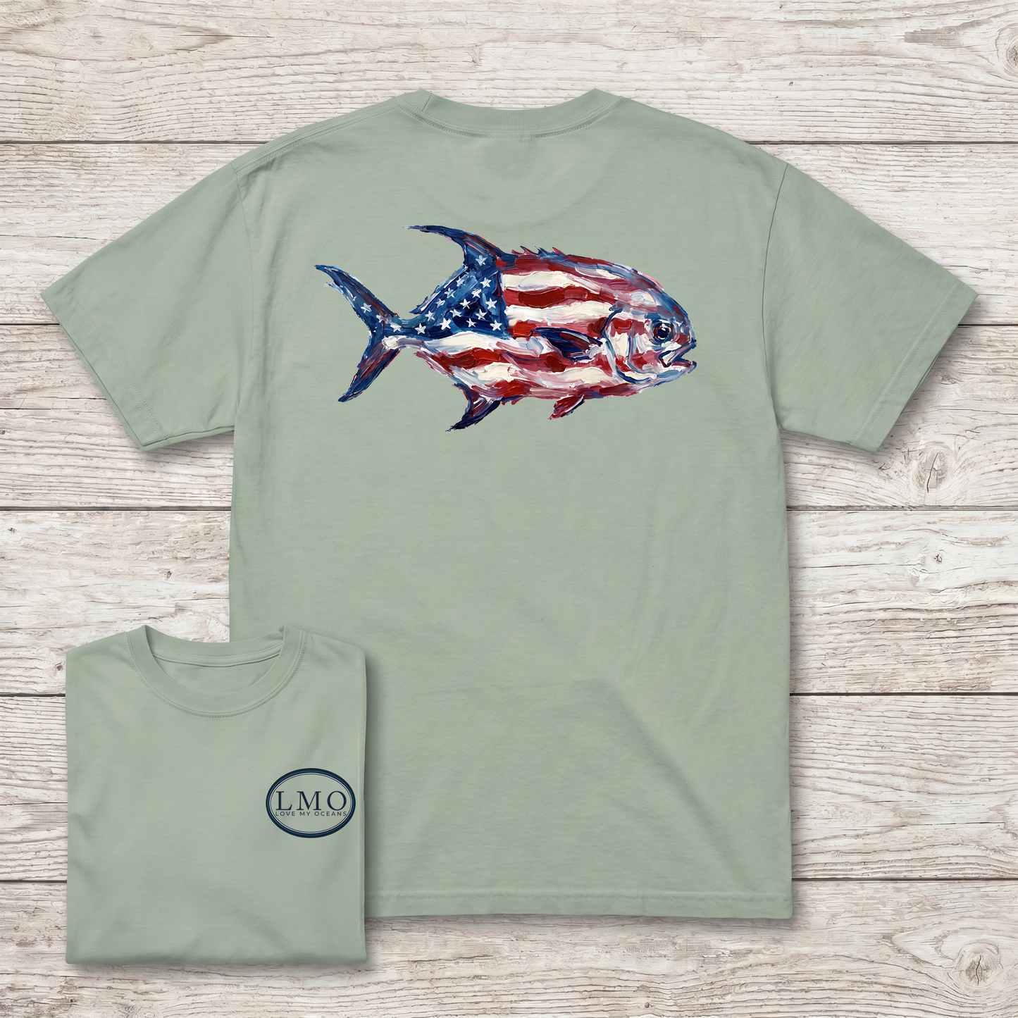 Old Glory Permit Heritage Tee