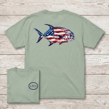 Old Glory Permit Heritage Tee