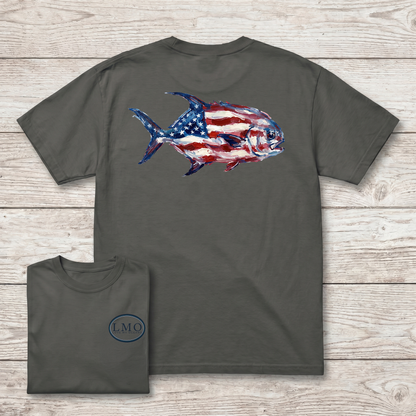 Old Glory Permit Heritage Tee
