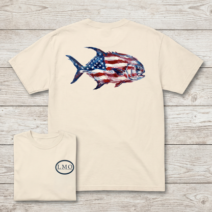 Old Glory Permit Heritage Tee