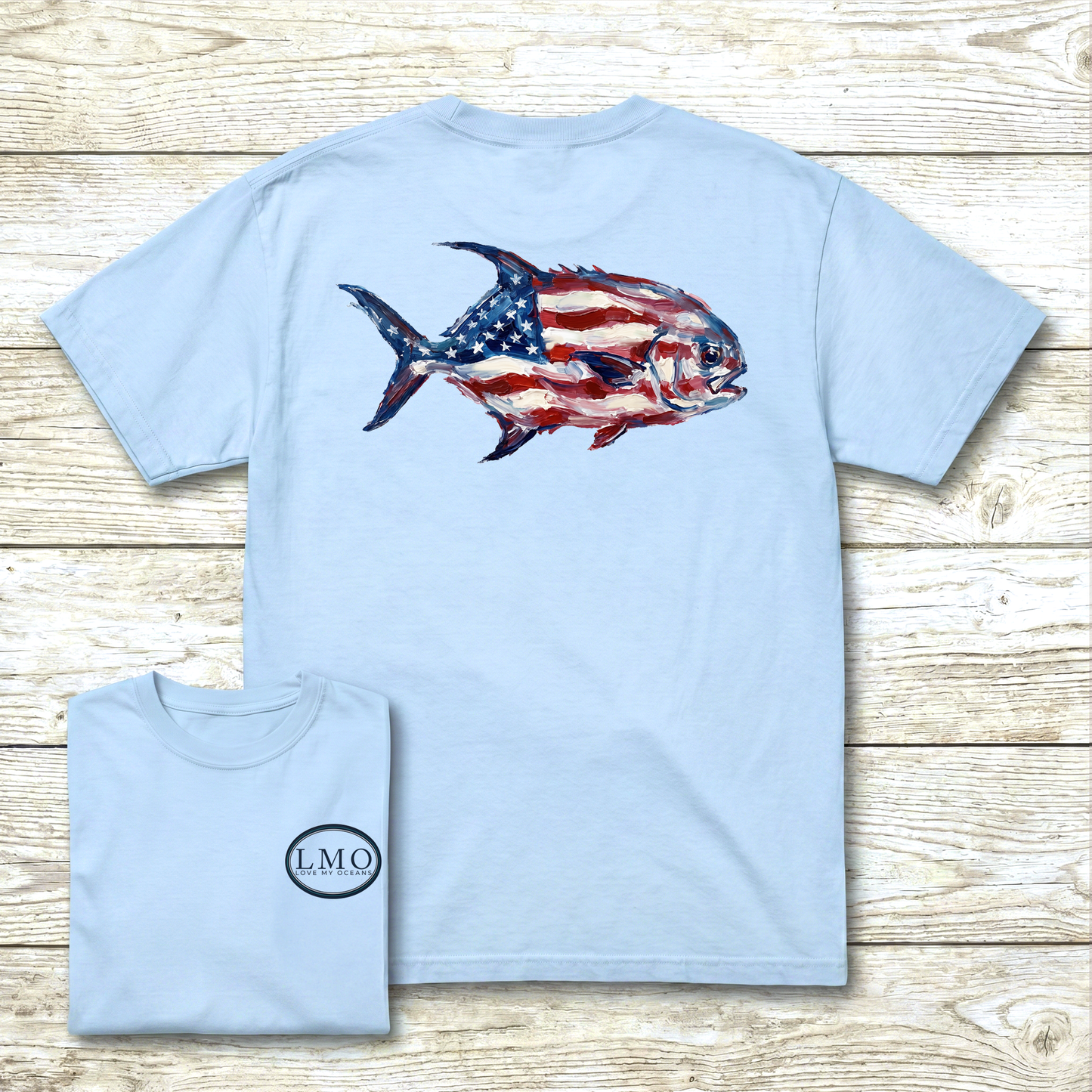 Old Glory Permit Heritage Tee