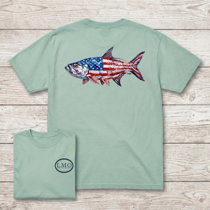 Old Glory Tarpon Heritage Tee