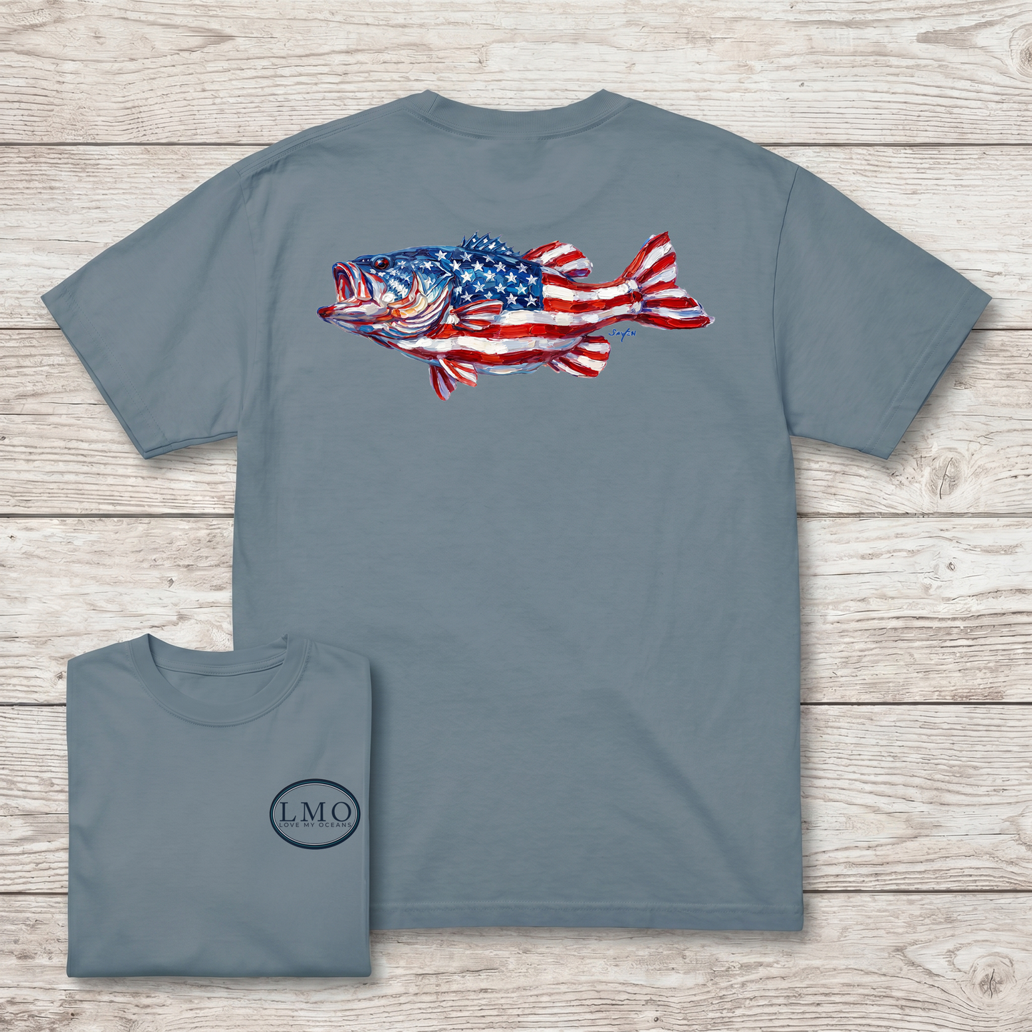 Heritage Largemouth Bass Tee