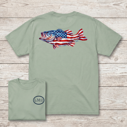 Heritage Largemouth Bass Tee