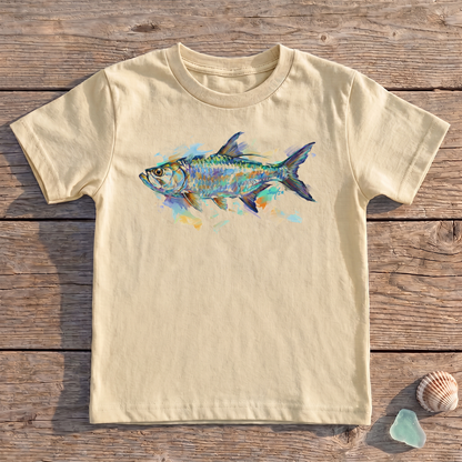 Kids Tarpon T-Shirt | Original Painted Art