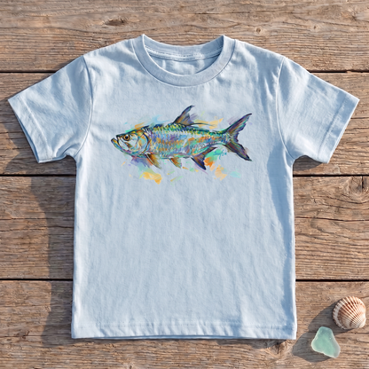 Kids Tarpon T-Shirt | Original Painted Art