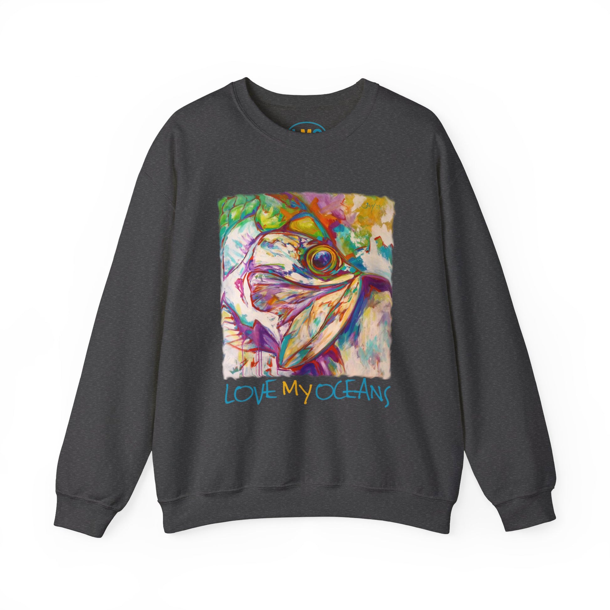 Abstract Tarpon - Flats Fishing Sweatshirt - Love My Oceans - Love My Oceans Sweatshirt