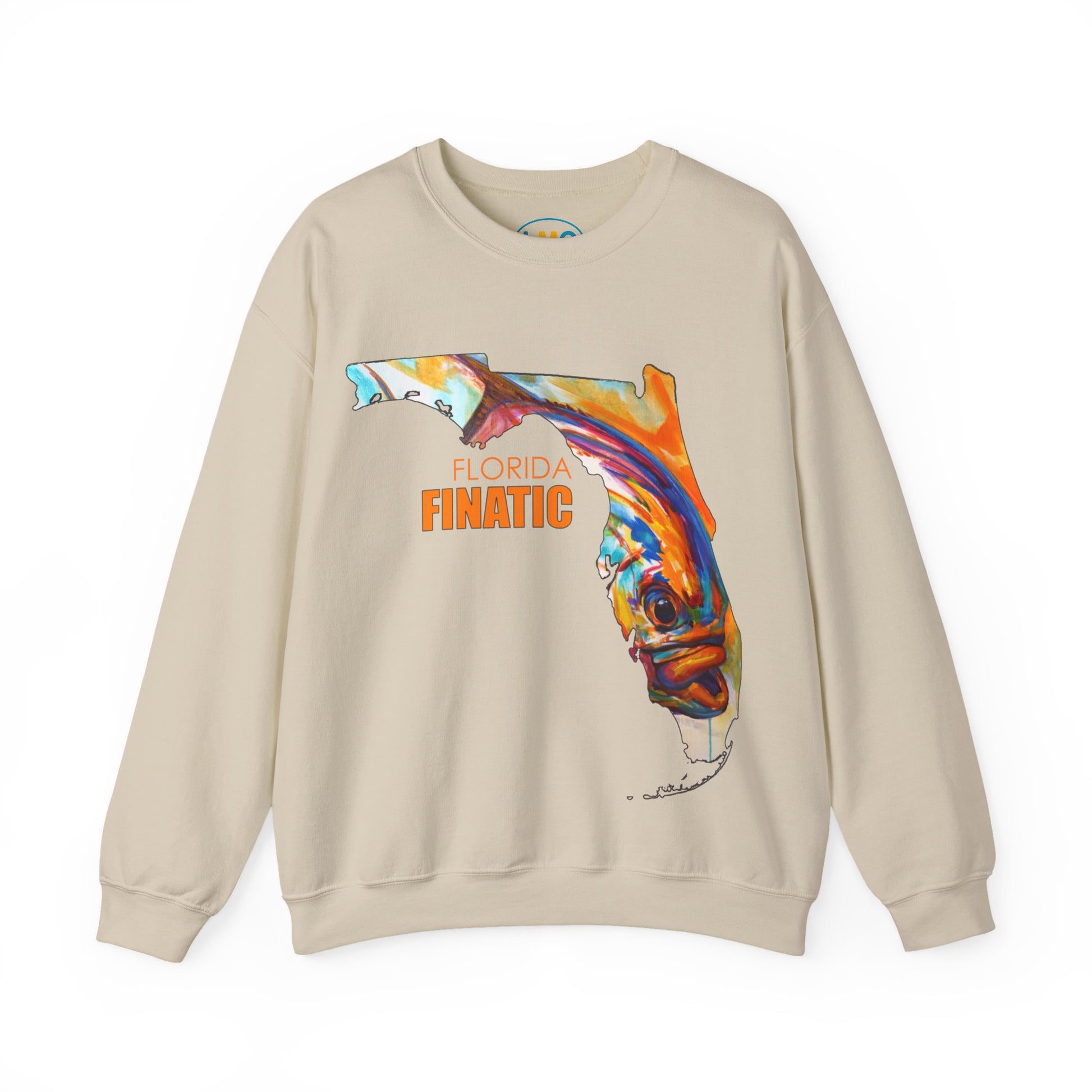 Florida Finatic - Permit - Crewneck Sweatshirt - Love My Oceans Sweatshirt