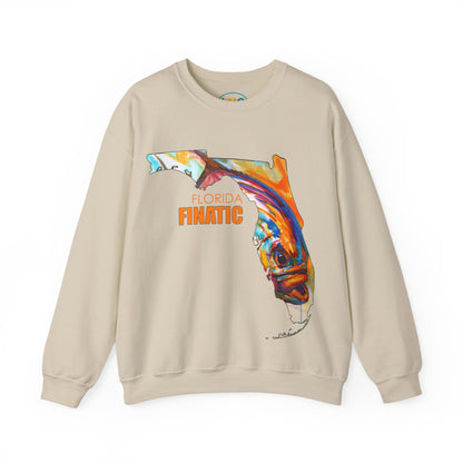 Florida Finatic - Permit - Crewneck Sweatshirt - Love My Oceans Sweatshirt