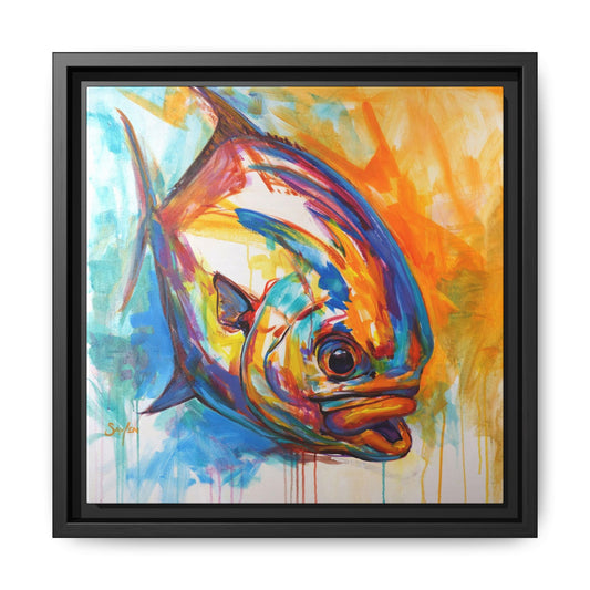 "Fire Permit" Framed Art Print - Love My Oceans Canvas