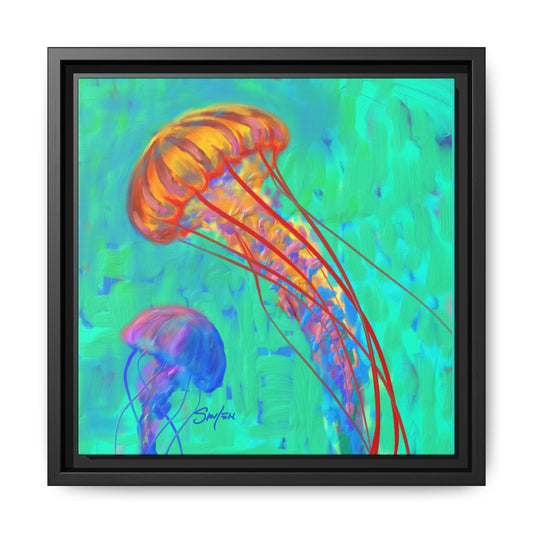 Canvas Print - Jellyfish by Mike Savlen - Love My Oceans Canvas
