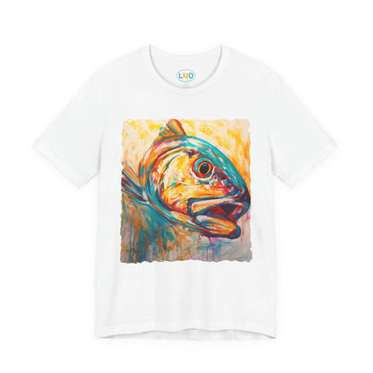 Redfish Tee | Fishing Shirt | Red Drum | Back Print